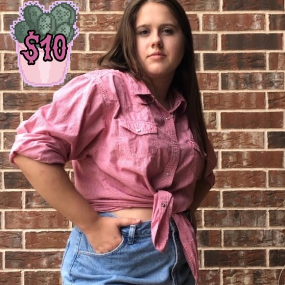 Picnic flannel Button up shirt western